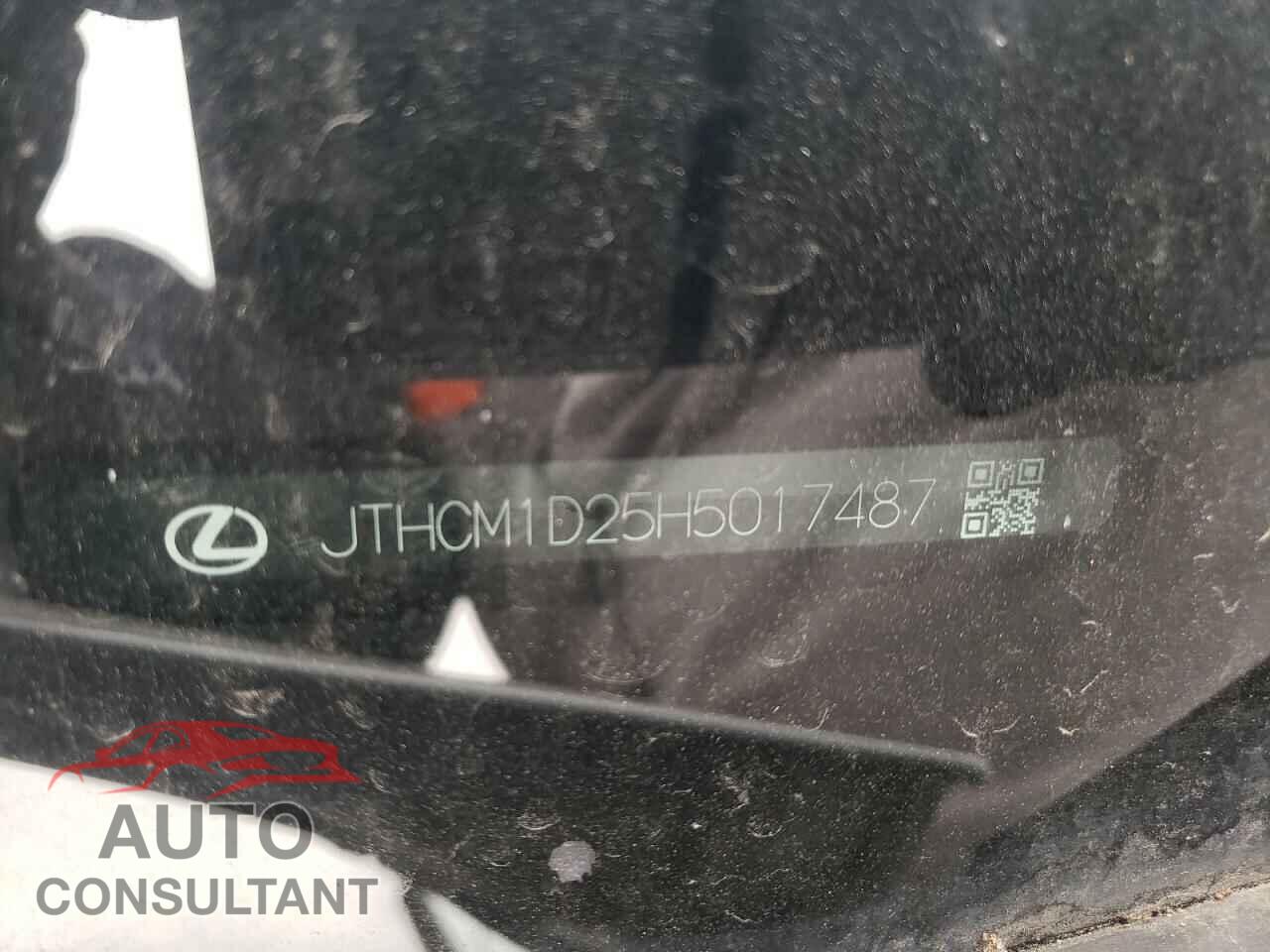 LEXUS IS 2017 - JTHCM1D25H5017487