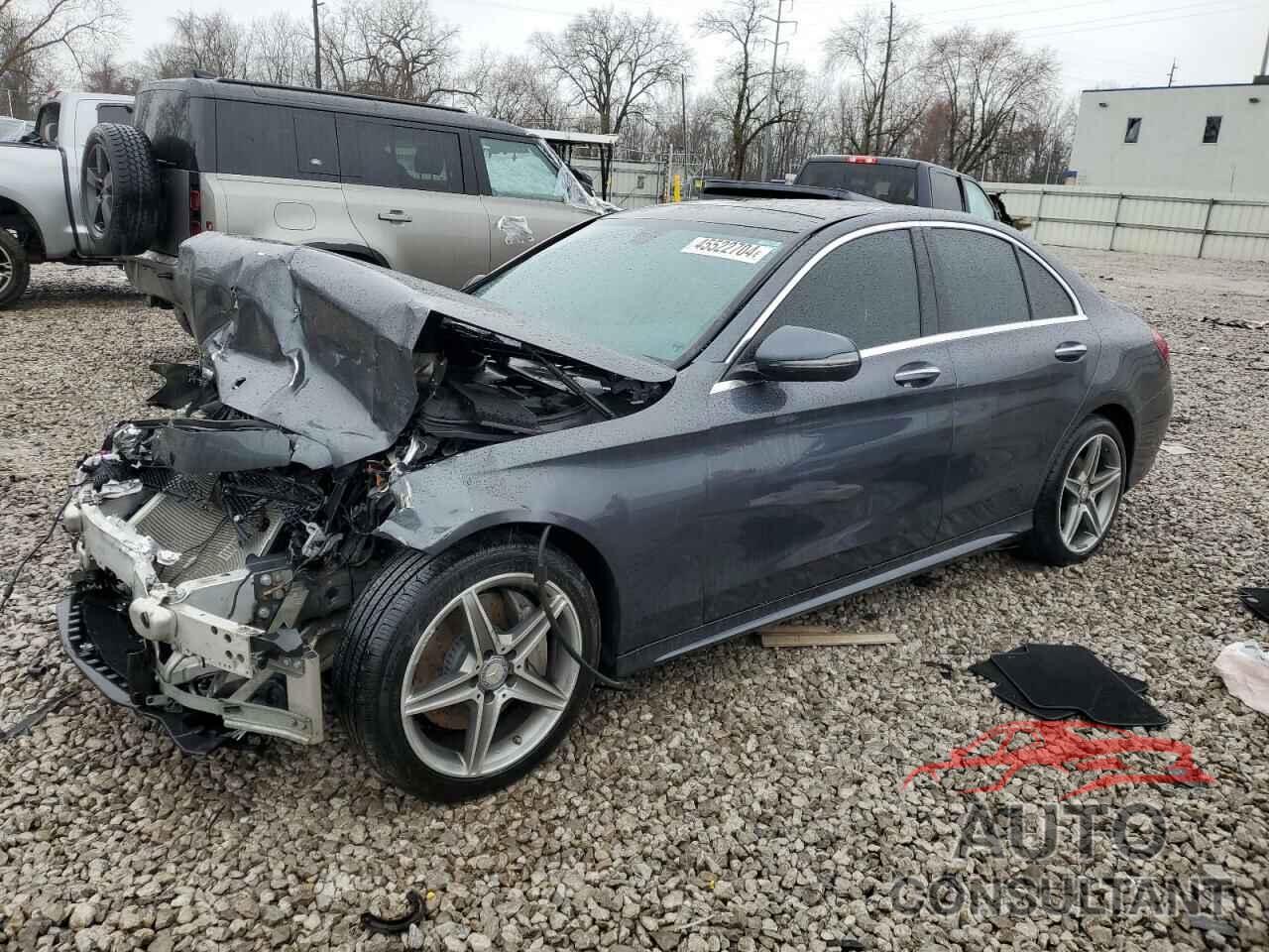 MERCEDES-BENZ C-CLASS 2016 - WDDWF4KB9GR127193