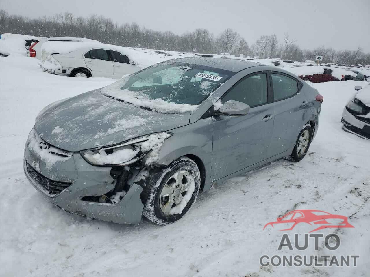 HYUNDAI ELANTRA 2014 - KMHDH4AEXEU156201