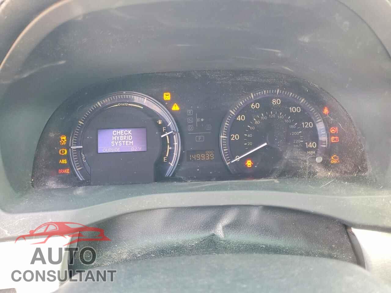 LEXUS HS 2010 - JTHBB1BA5A2035538
