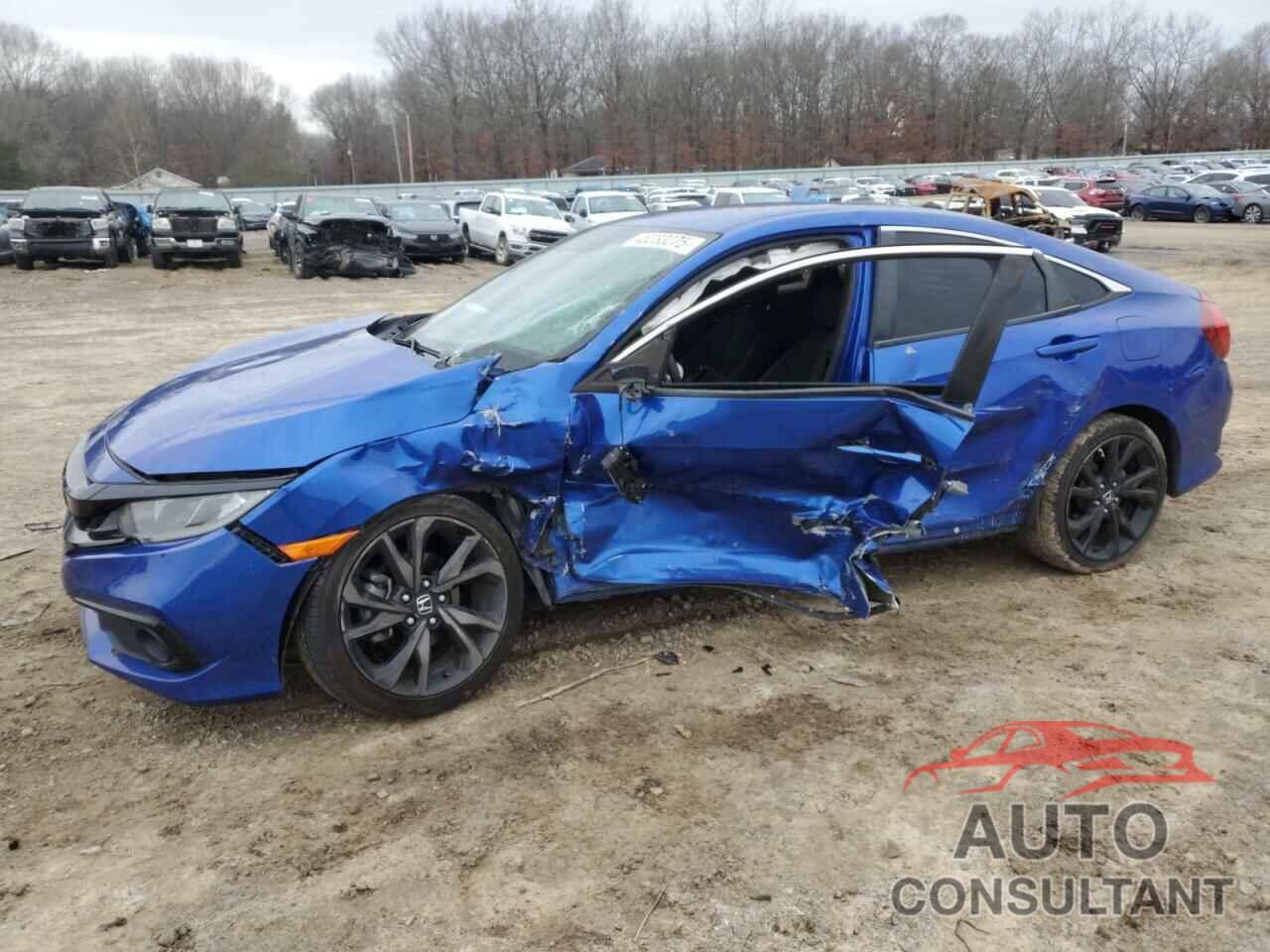 HONDA CIVIC 2019 - 2HGFC2F84KH504156