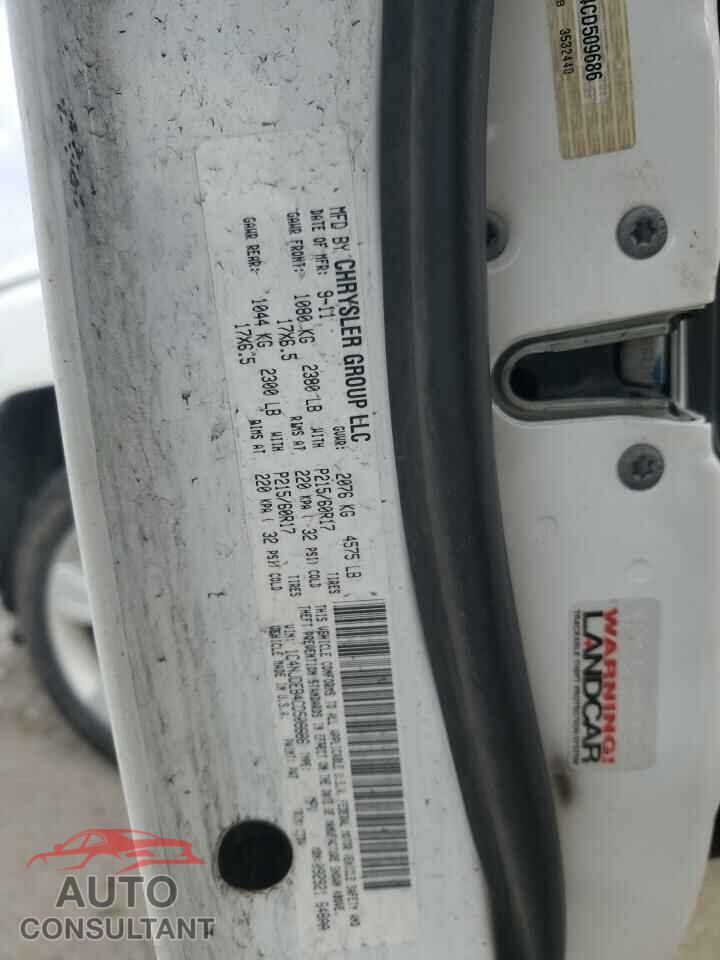 JEEP COMPASS 2012 - 1C4NJDEB4CD509686