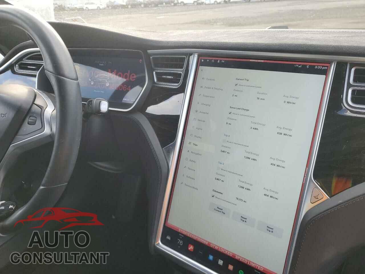 TESLA MODEL S 2016 - 5YJSA1E2XGF160064