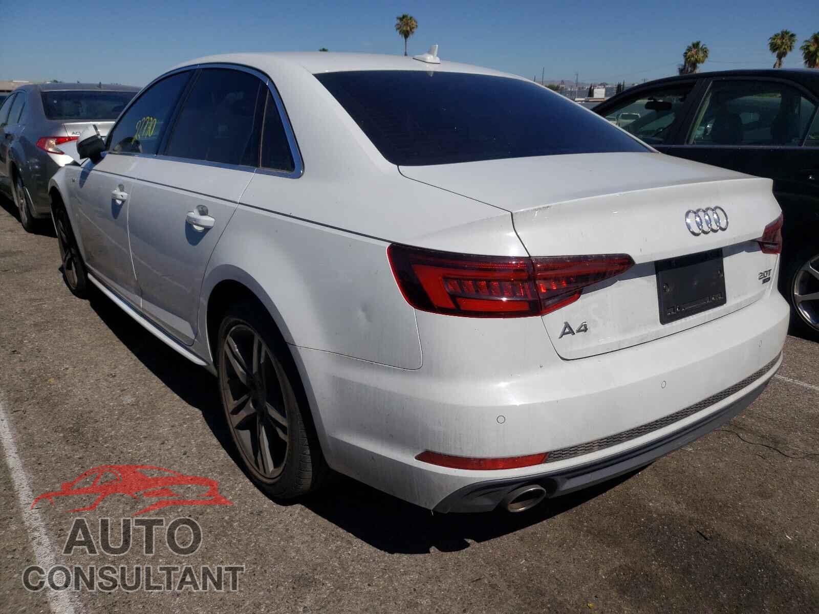 AUDI A4 2018 - WAULMAF44JA079960