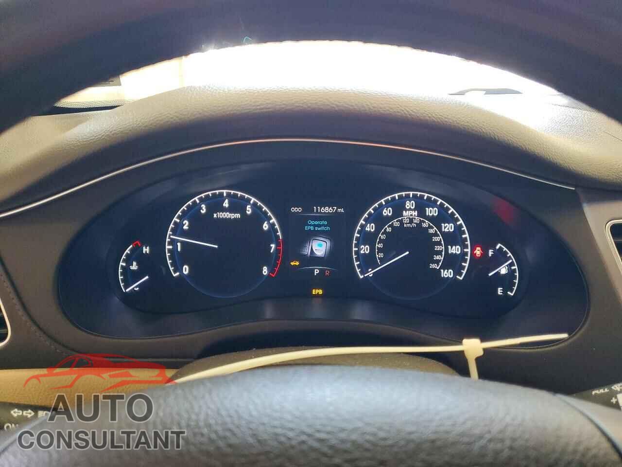 HYUNDAI GENESIS 2012 - KMHGC4DD5CU179512