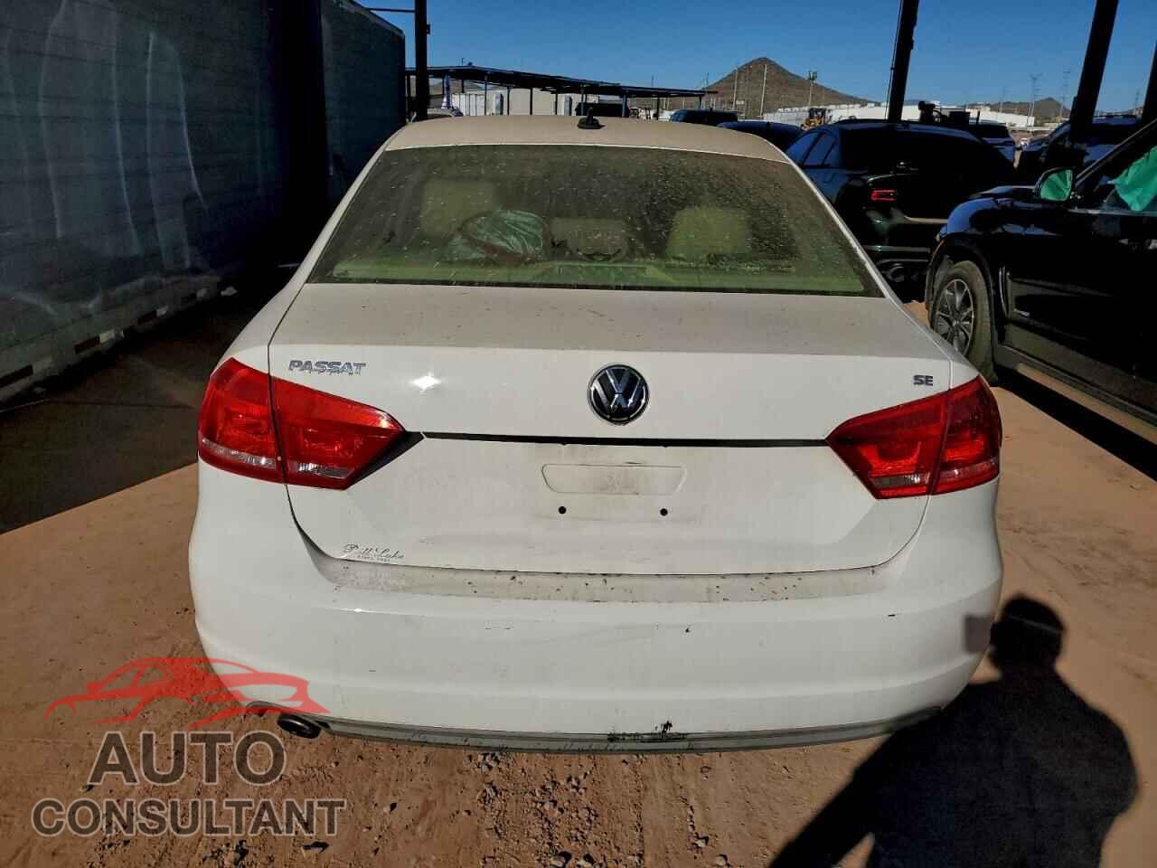 VOLKSWAGEN PASSAT 2012 - 1VWBP7A3XCC078808