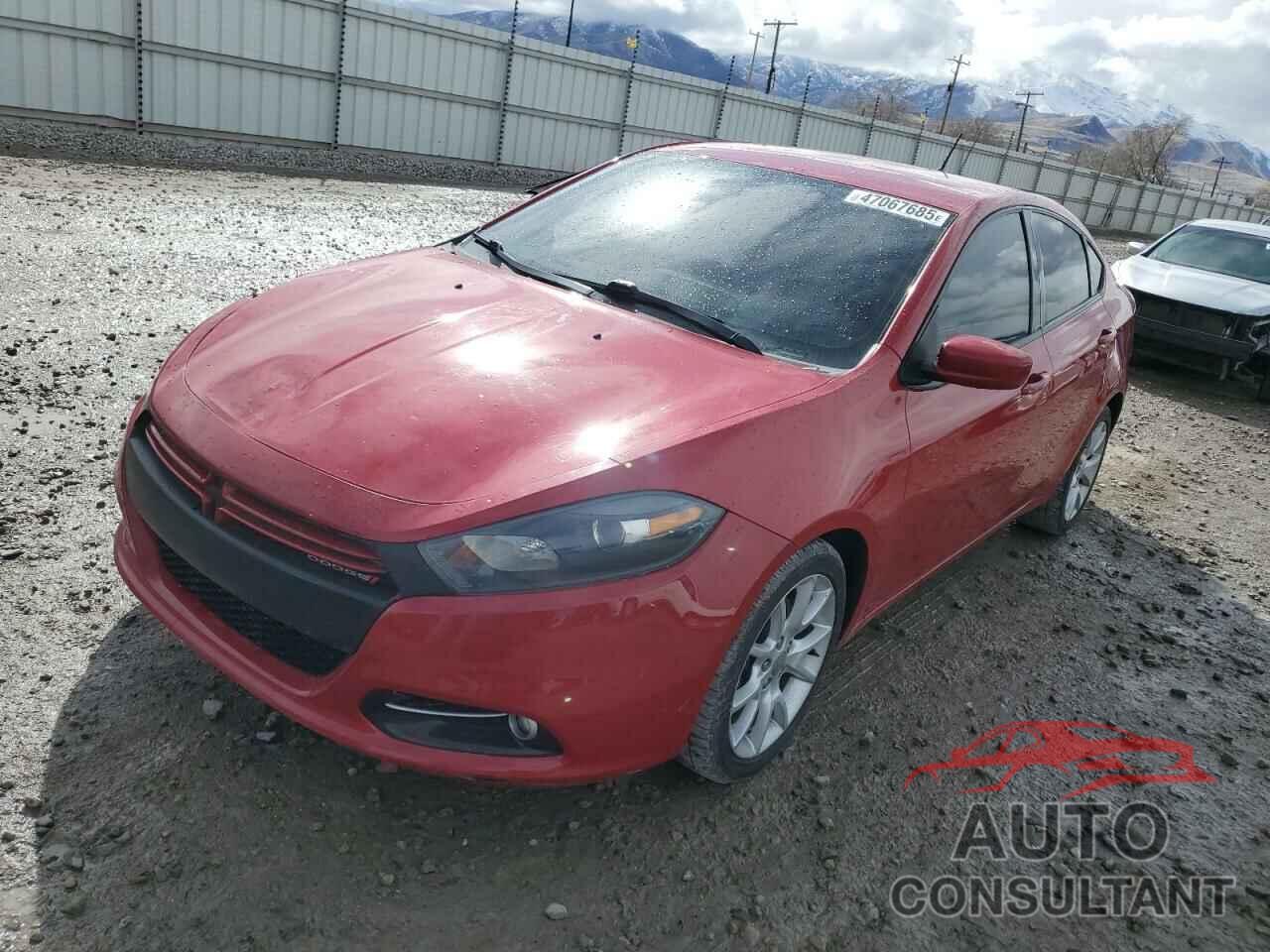DODGE DART 2013 - 1C3CDFBH8DD641326