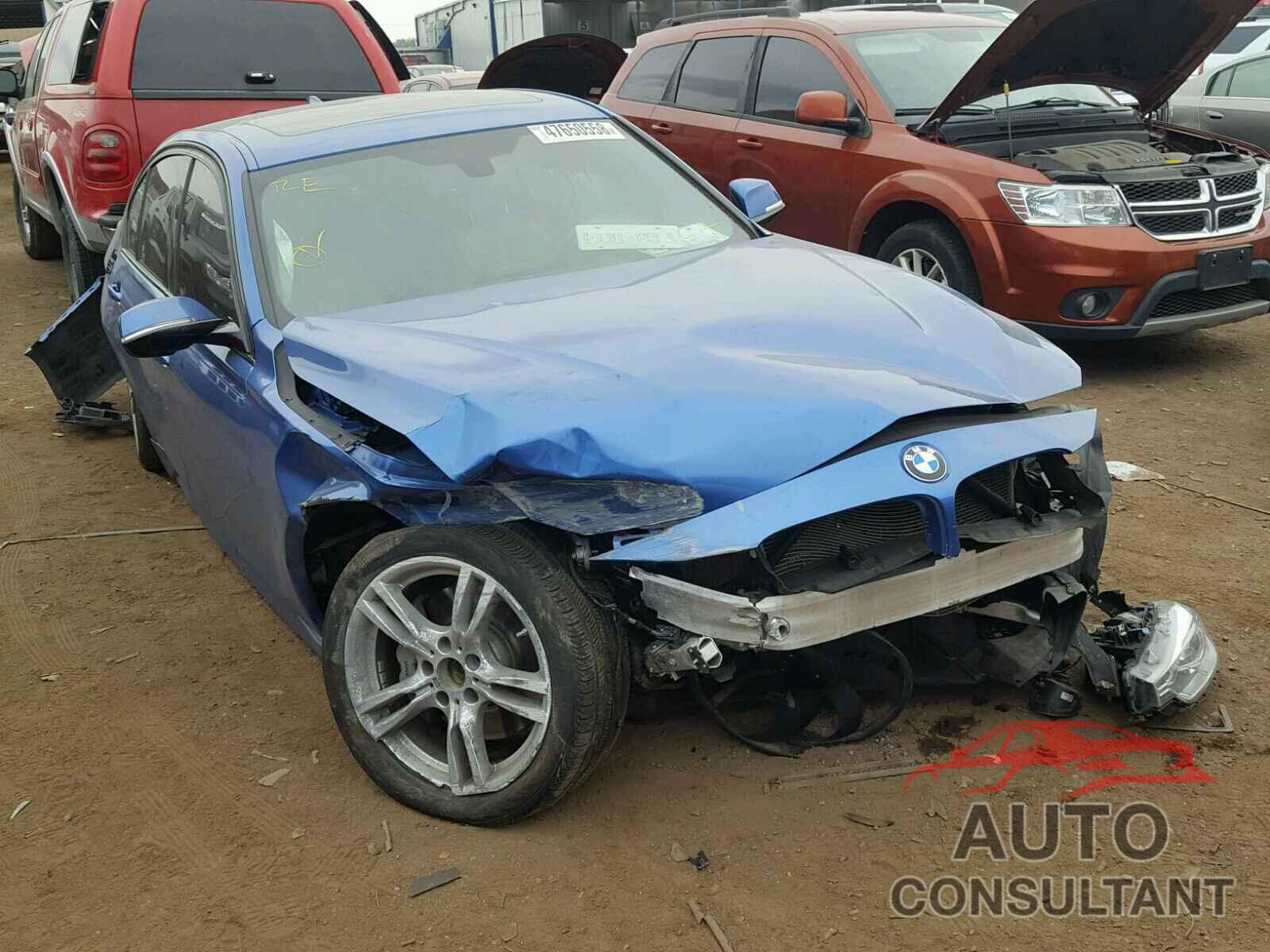 BMW 3 SERIES 2015 - WBA3B3C52FF545636