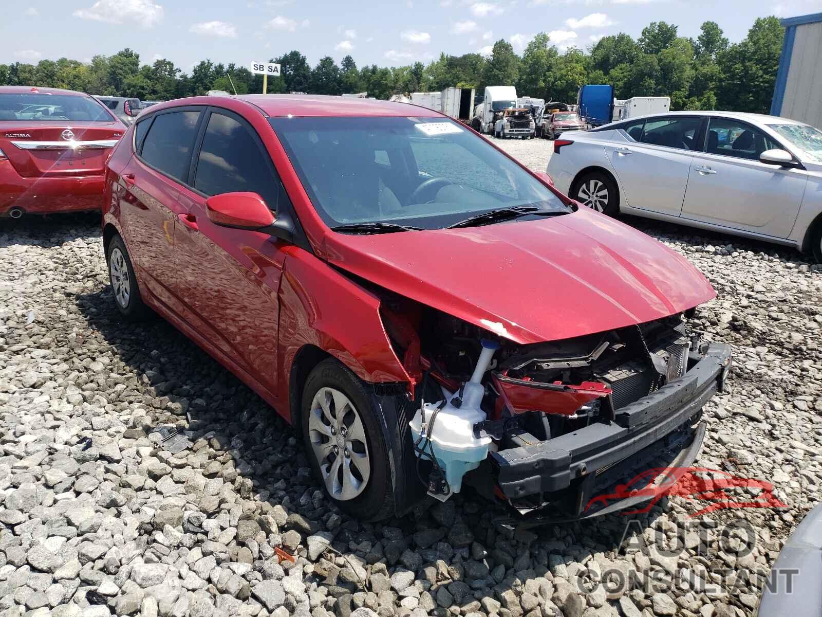HYUNDAI ACCENT 2017 - KMHCT5AE3HU362383