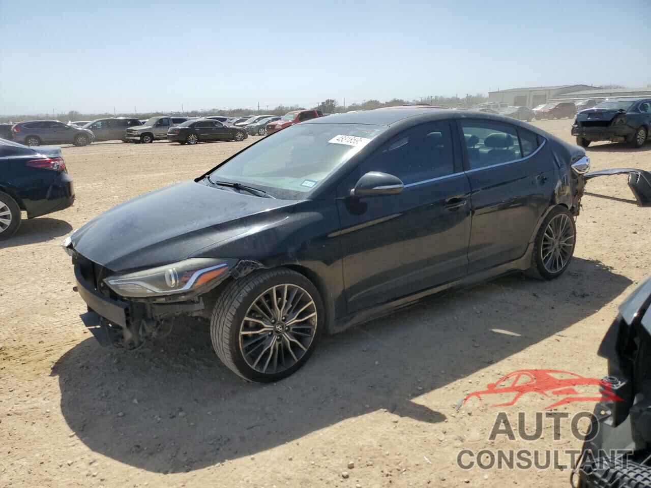 HYUNDAI ELANTRA 2017 - KMHD04LB1HU359489