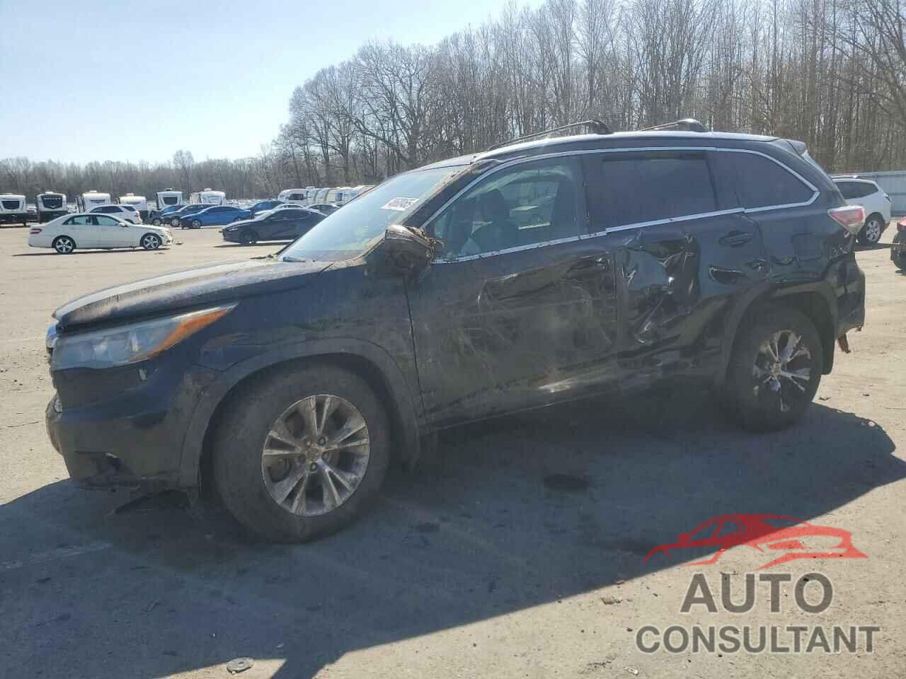 TOYOTA HIGHLANDER 2015 - 5TDJKRFH9FS179550