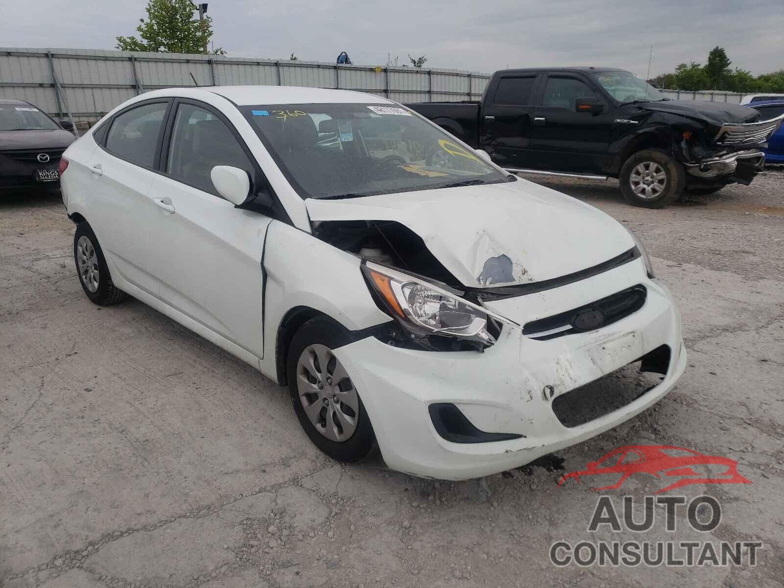 HYUNDAI ACCENT 2016 - KMHCT4AEXGU964402