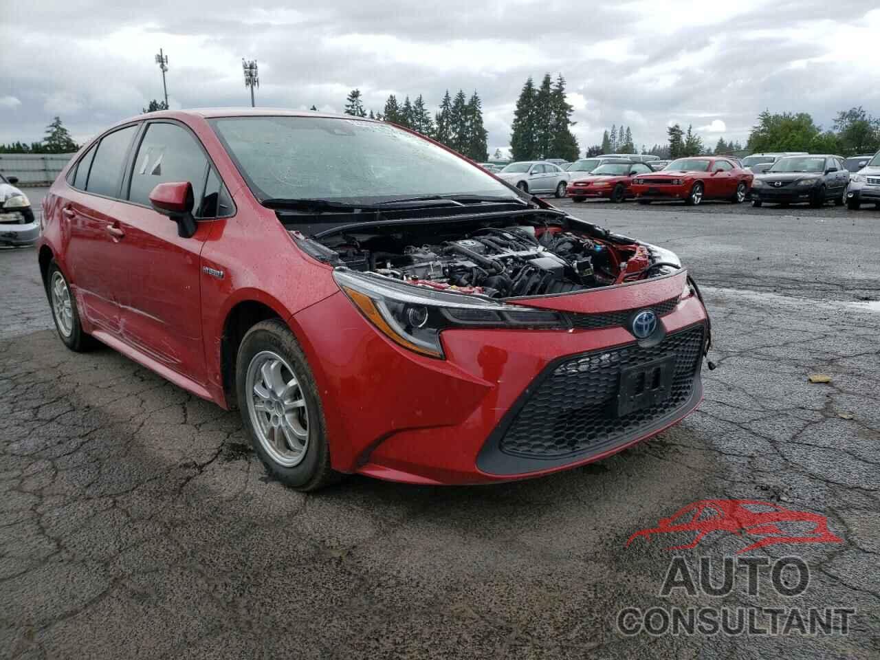 TOYOTA COROLLA 2021 - JTDEAMDE7MJ001016