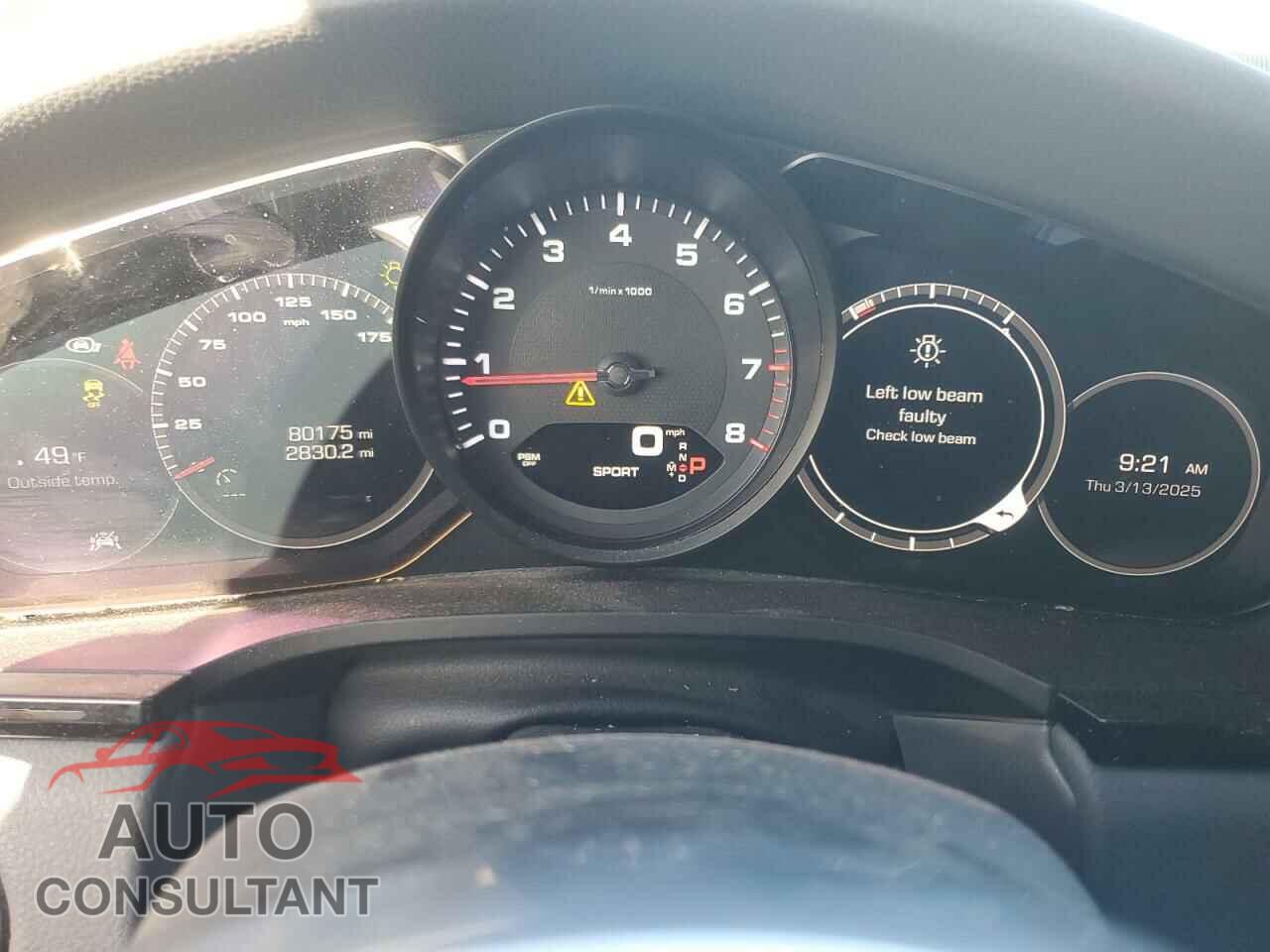 PORSCHE CAYENNE 2019 - WP1AA2AY4KDA08095