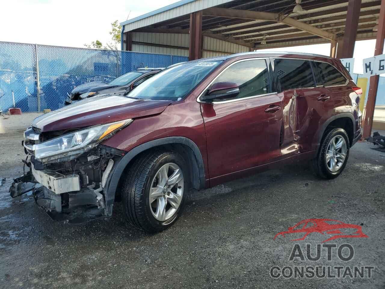TOYOTA HIGHLANDER 2017 - 5TDYZRFH1HS220136
