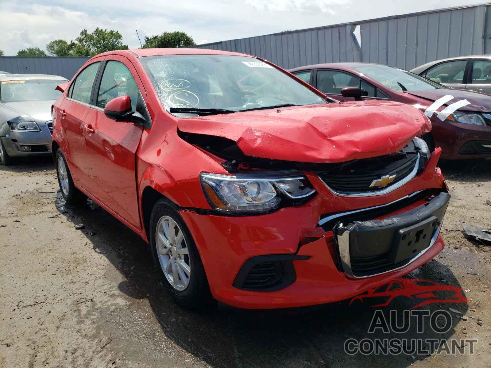 CHEVROLET SONIC 2017 - 1G1JD5SB7H4137440