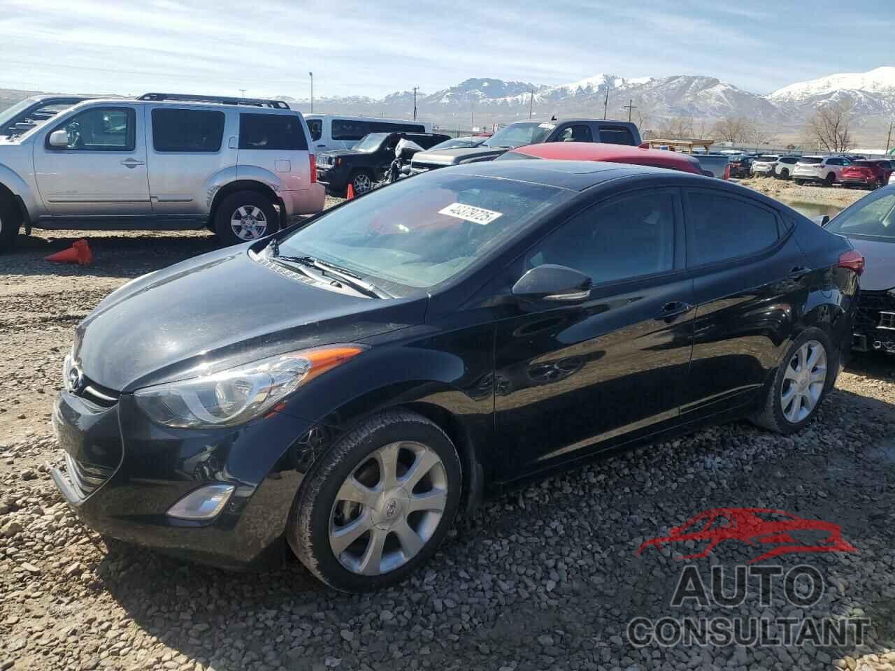 HYUNDAI ELANTRA 2013 - KMHDH4AE9DU592505