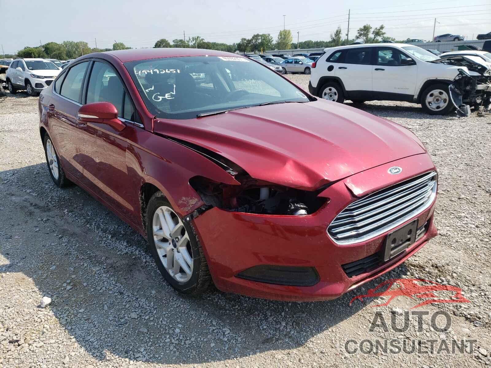 FORD FUSION 2016 - 3FA6P0H7XGR222729