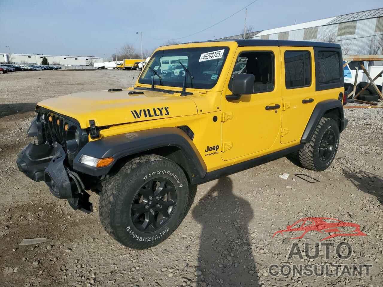 JEEP WRANGLER 2021 - 1C4HJXDG4MW518776