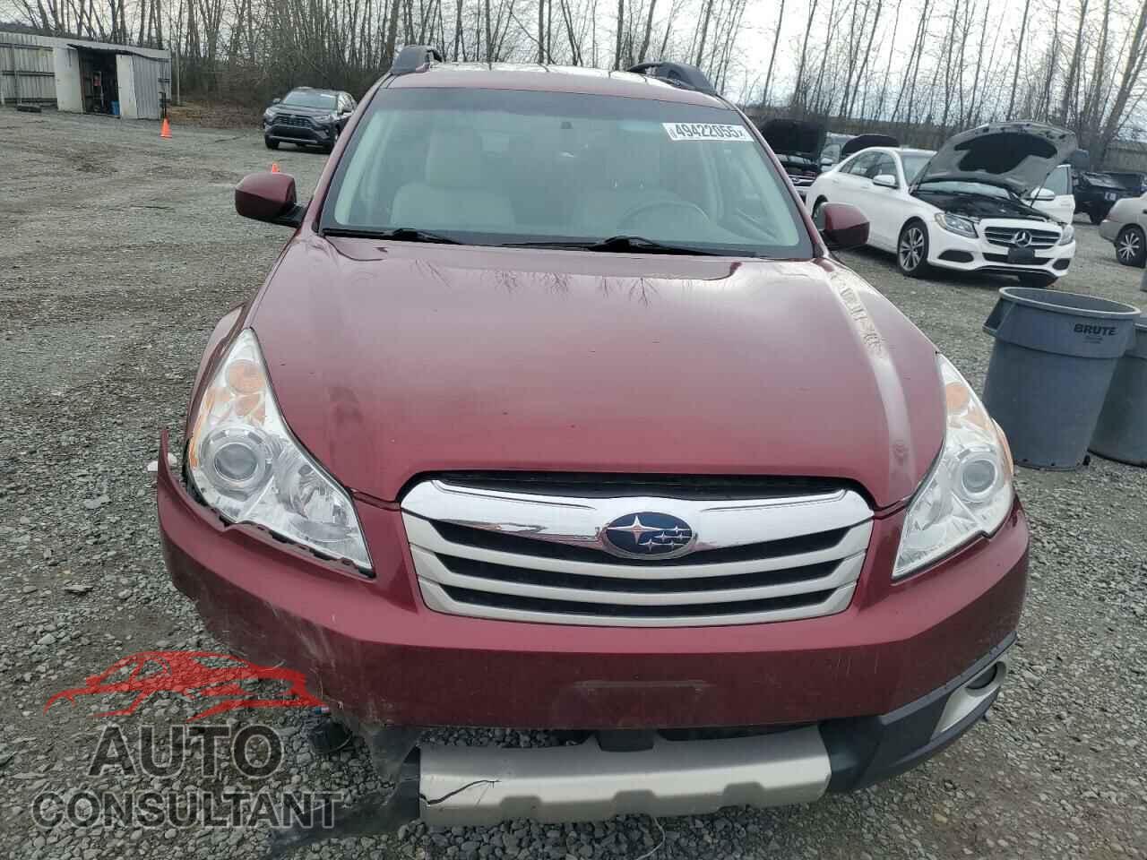 SUBARU OUTBACK 2011 - 4S4BRBLC3B3371442