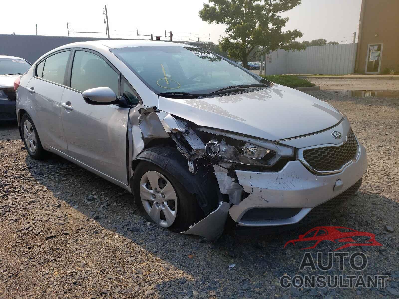 KIA FORTE 2016 - KNAFK4A63G5495156