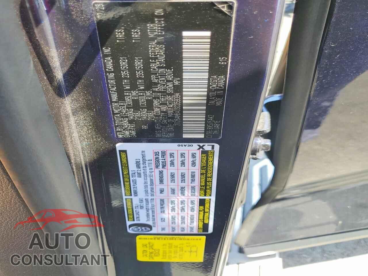 LEXUS RX350 2025 - 2T2BAMBA0SC059394