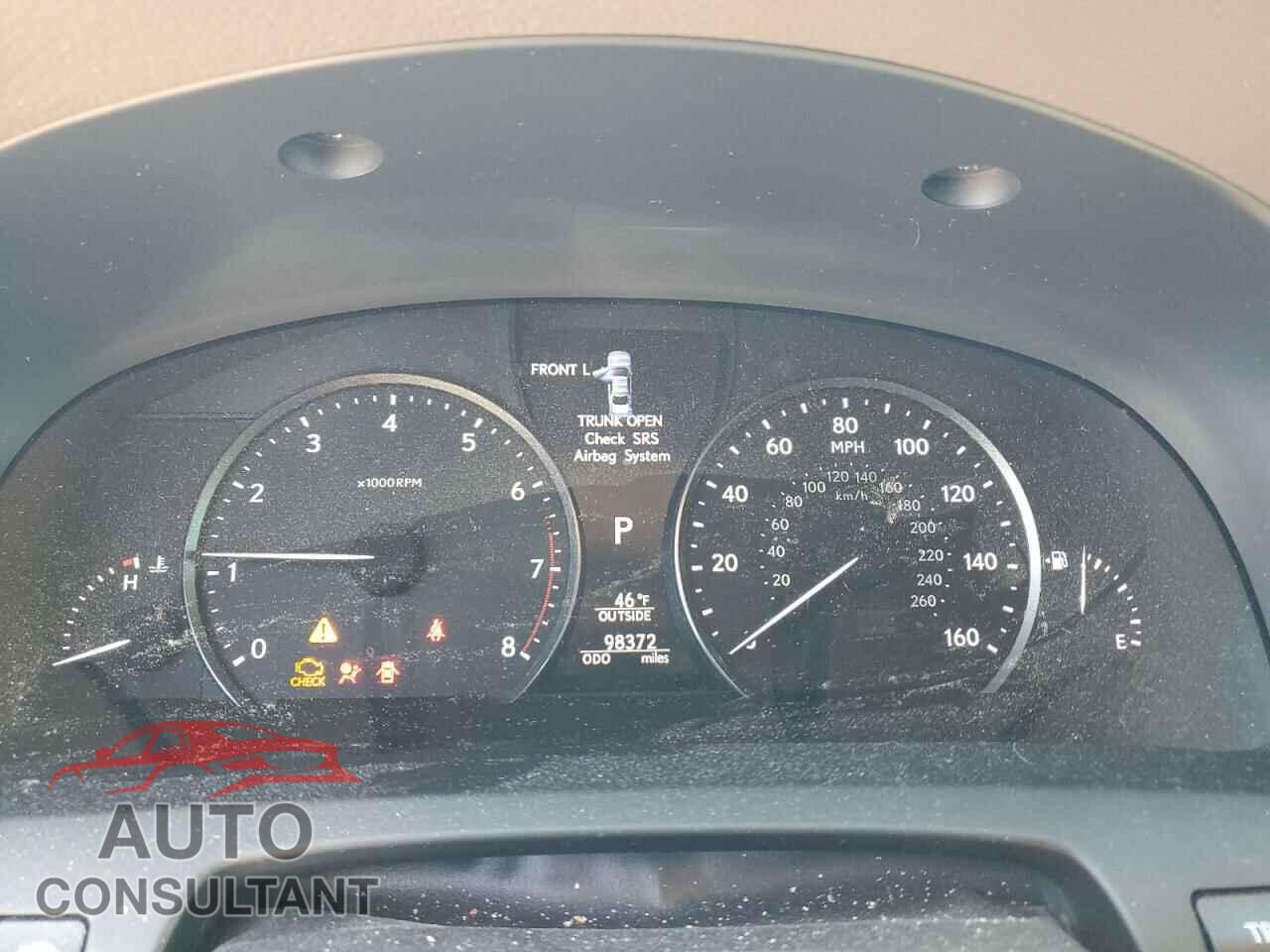 LEXUS LS460 2016 - JTHBL5EF9G5142269