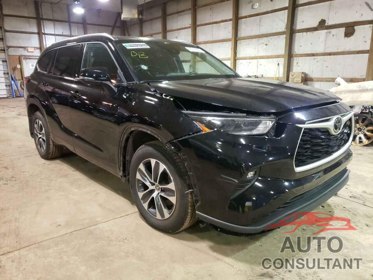TOYOTA HIGHLANDER 2021 - 5TDGZRBH7MS068276