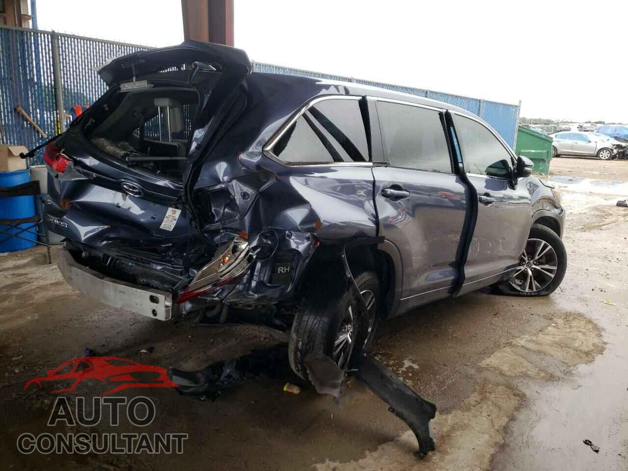 TOYOTA HIGHLANDER 2017 - 5TDZZRFH5HS201710