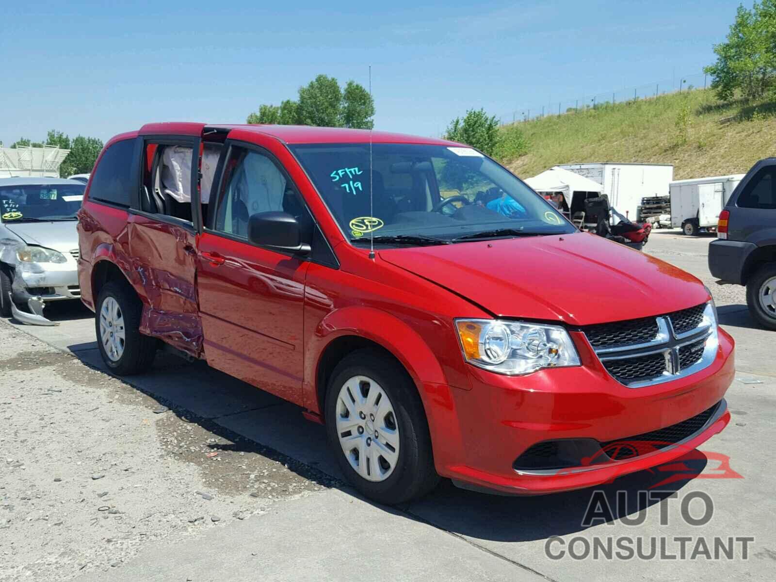 DODGE CARAVAN 2016 - 2C4RDGBG7GR195237