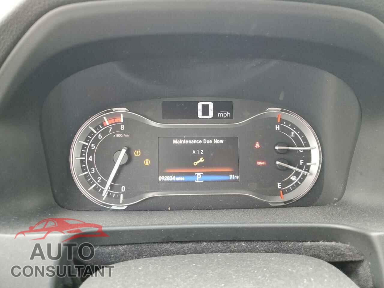 HONDA PILOT 2017 - 5FNYF6H0XHB096144