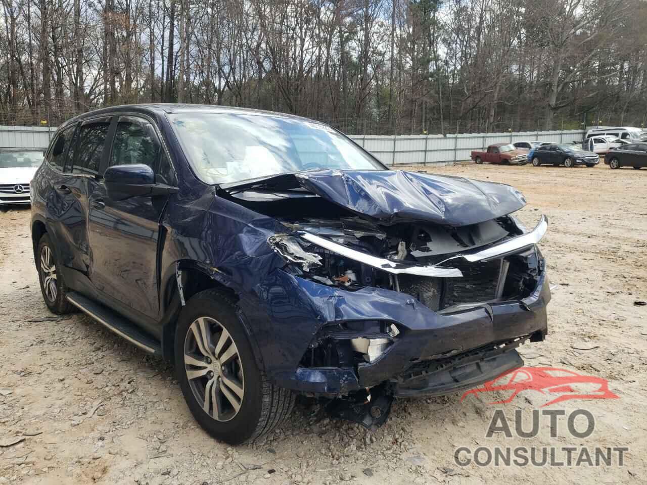HONDA PILOT 2016 - 5FNYF5H35GB014128