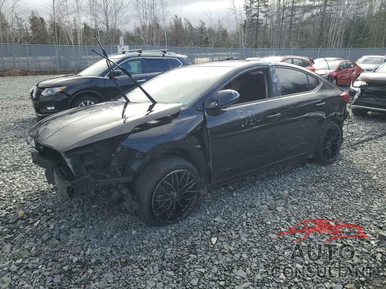 HYUNDAI ELANTRA 2019 - KMHD84LF8KU804605