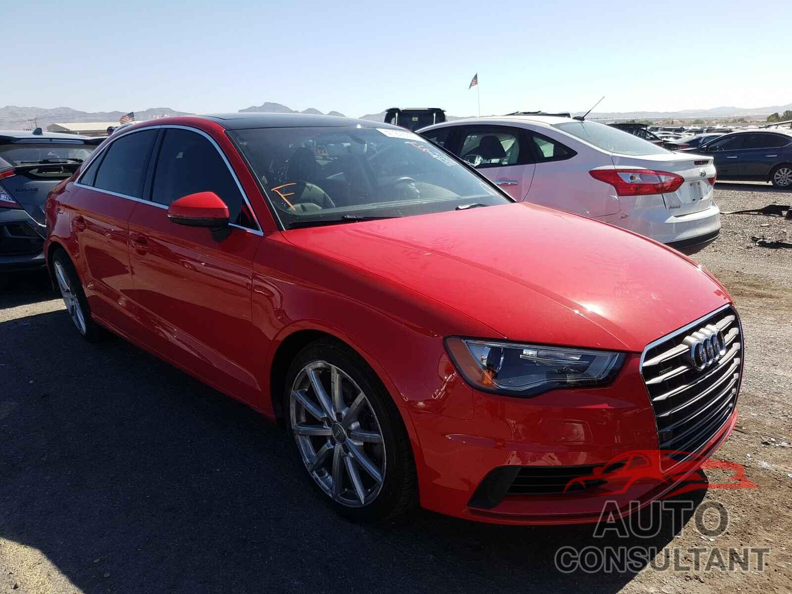 AUDI A3 2016 - WAUE8GFF9G1021241