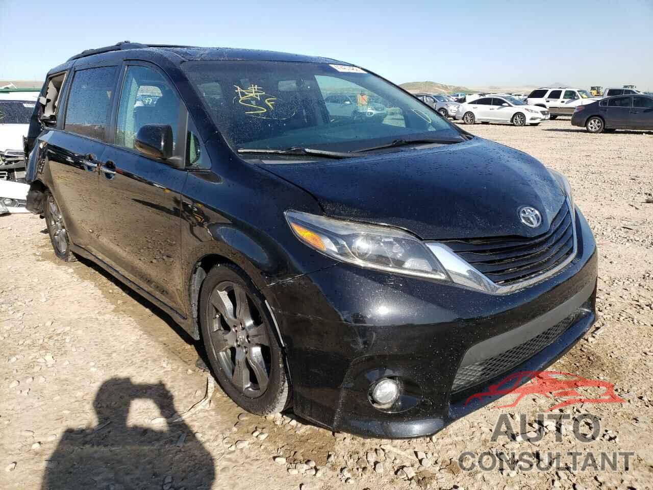 TOYOTA SIENNA 2017 - 5TDXZ3DC7HS848069