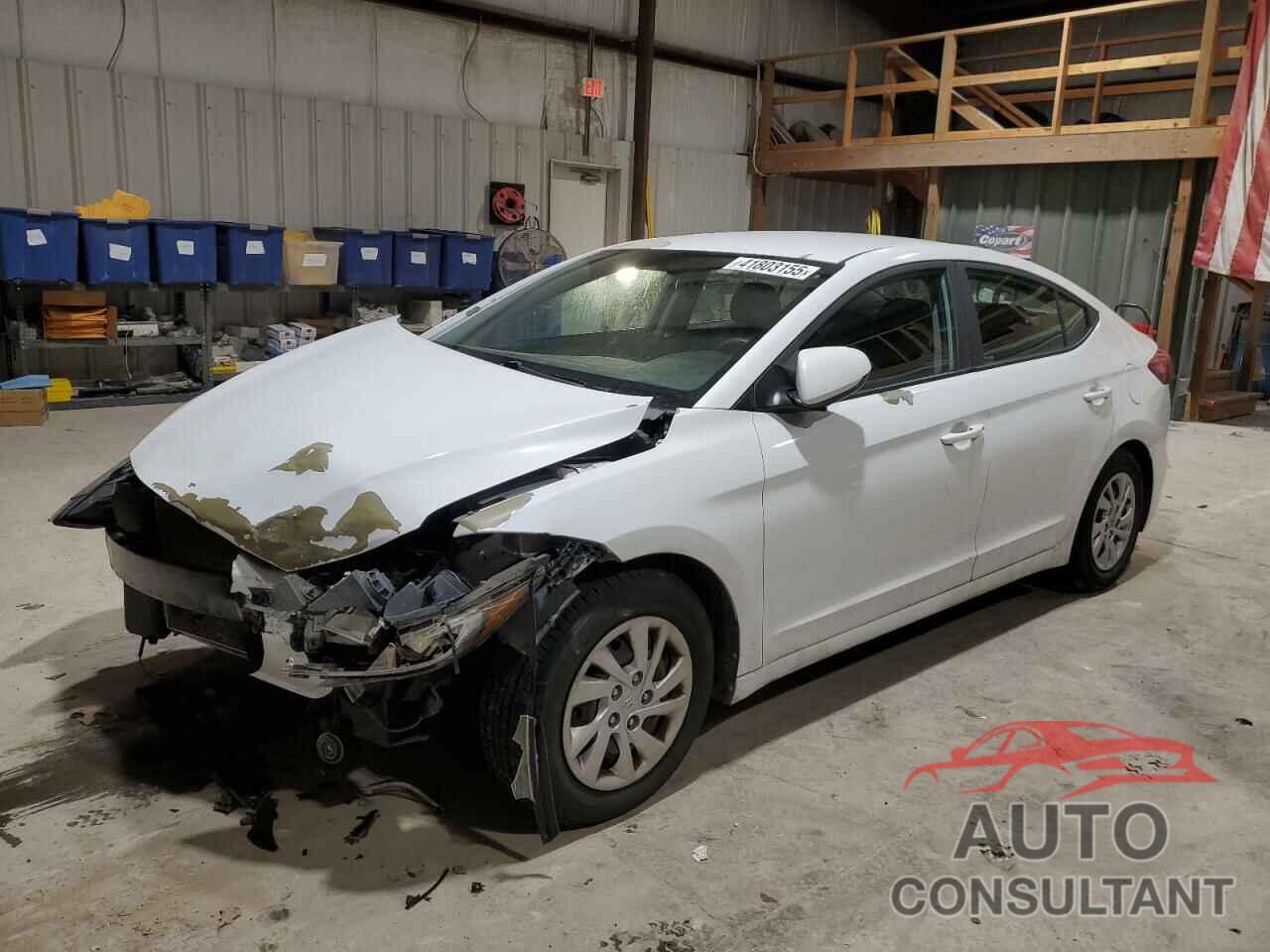 HYUNDAI ELANTRA 2018 - 5NPD74LF3JH354409