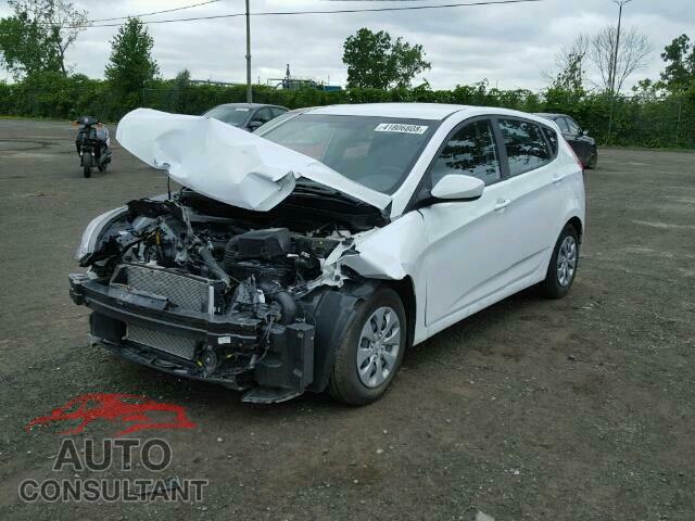 HYUNDAI ACCENT 2017 - KMHCT5AE4HU351599
