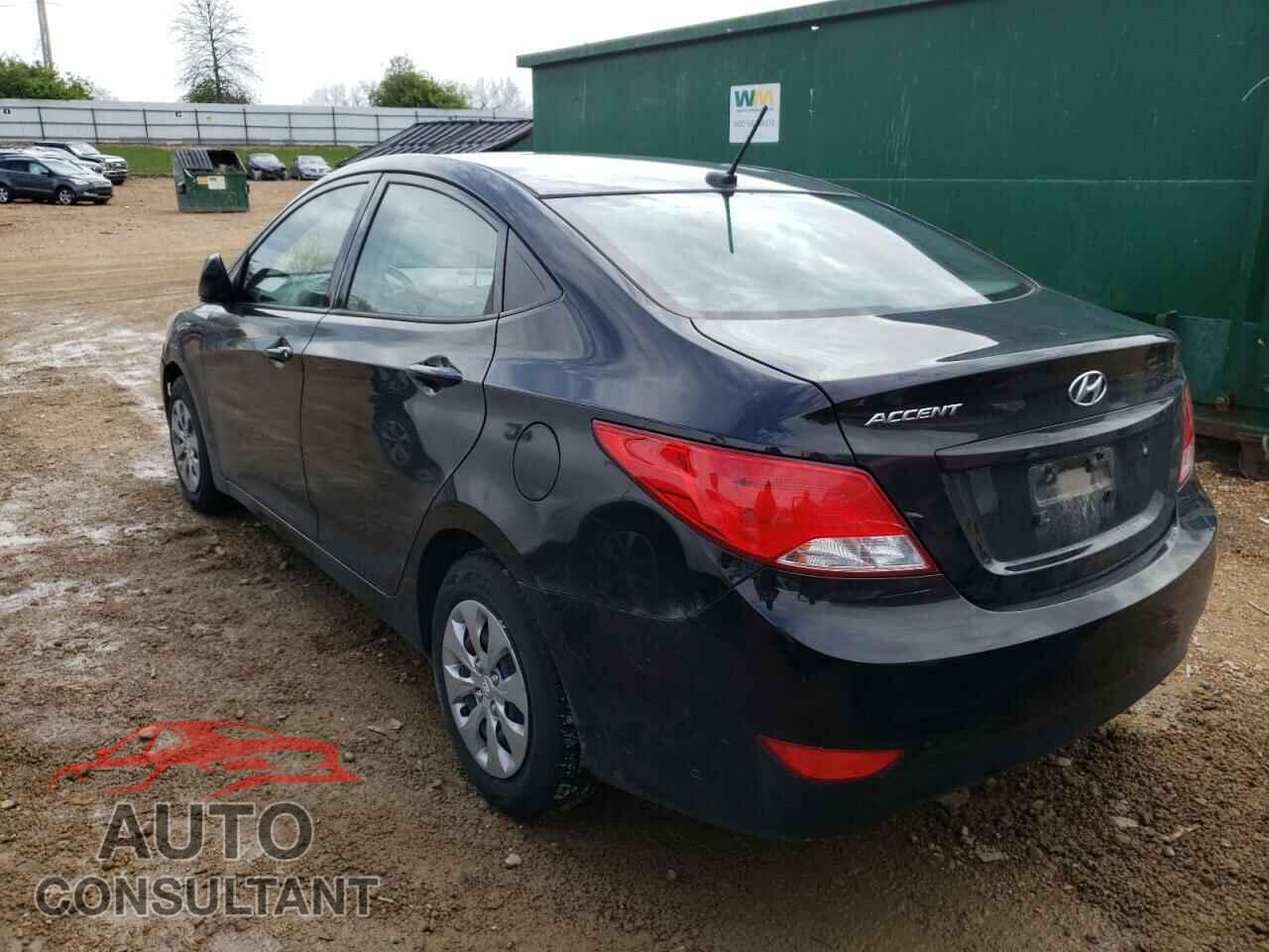 HYUNDAI ACCENT 2017 - KMHCT4AE9HU347431