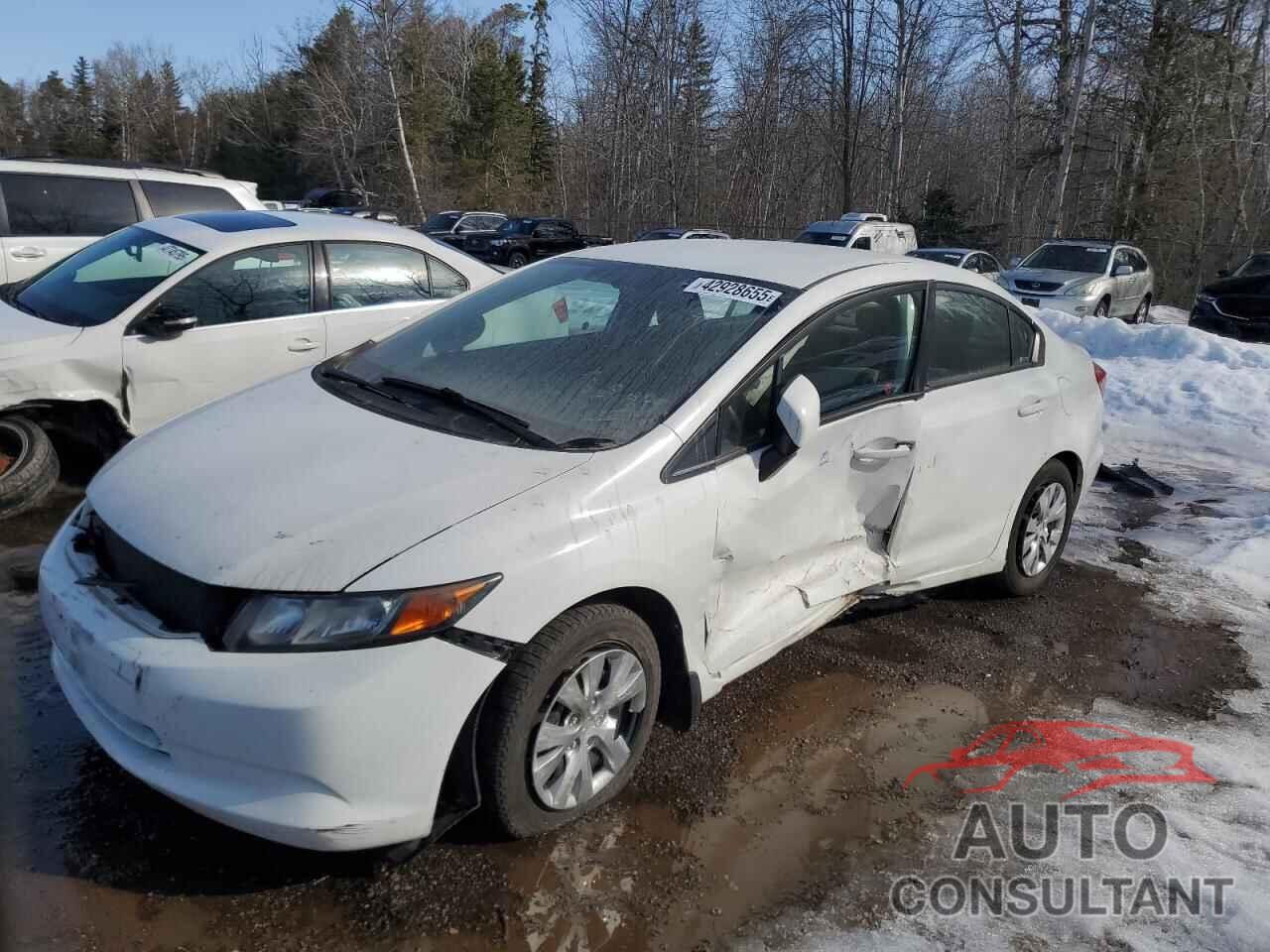 HONDA CIVIC 2012 - 2HGFB2F43CH039290