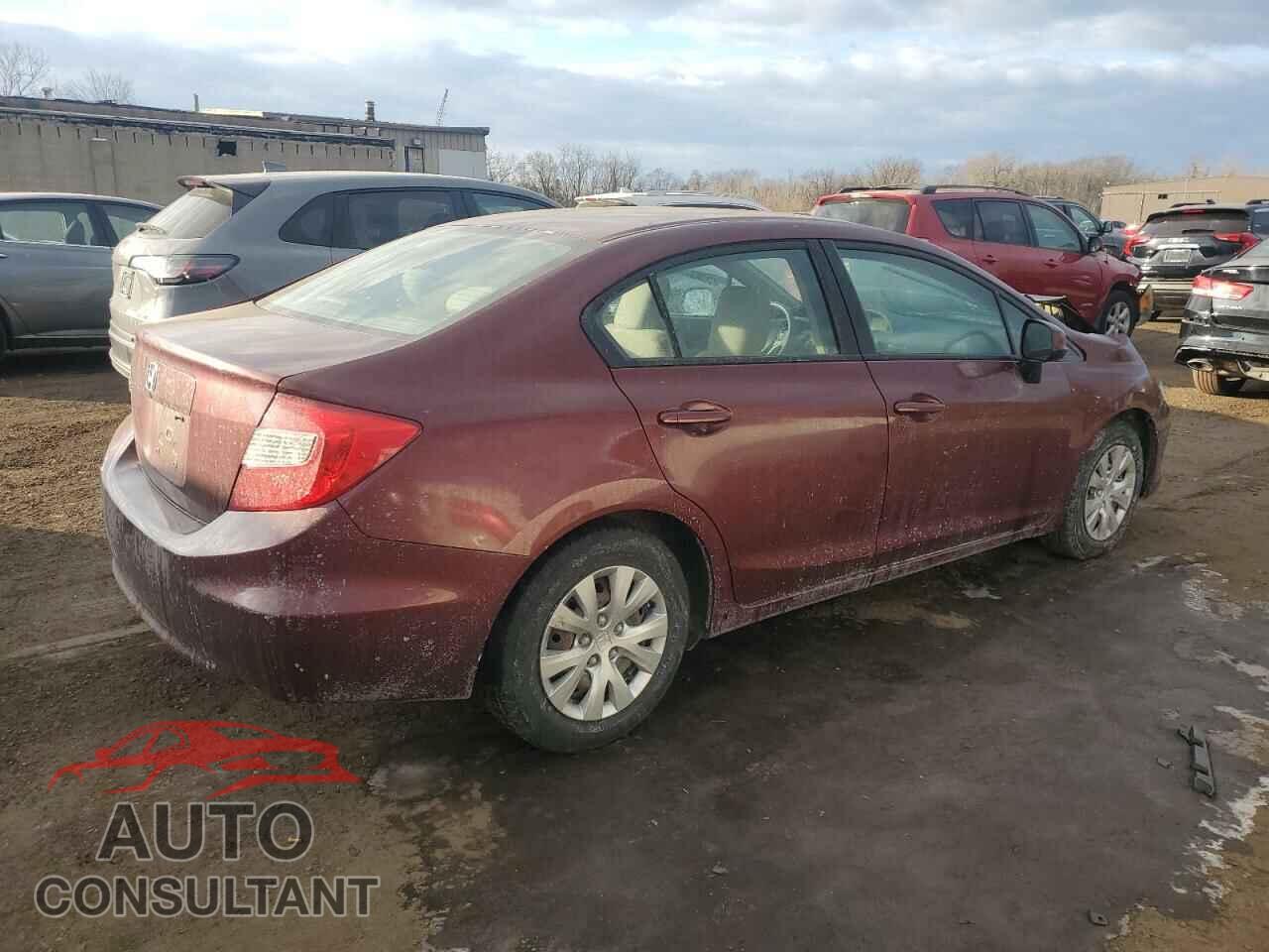 HONDA CIVIC 2012 - 2HGFB2F56CH553725