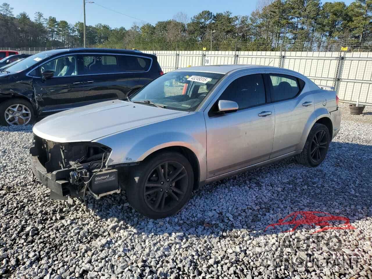 DODGE AVENGER 2012 - 1C3CDZEG5CN228082