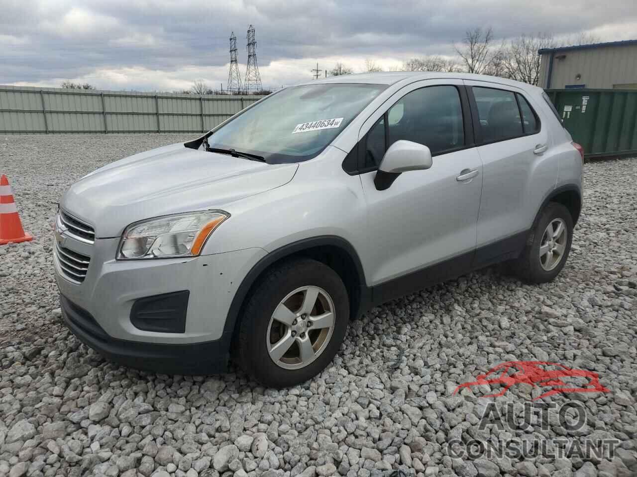 CHEVROLET TRAX 2016 - KL7CJNSB7GB628543