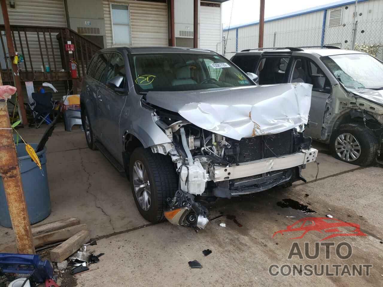 TOYOTA HIGHLANDER 2016 - 5TDBKRFH4GS251678