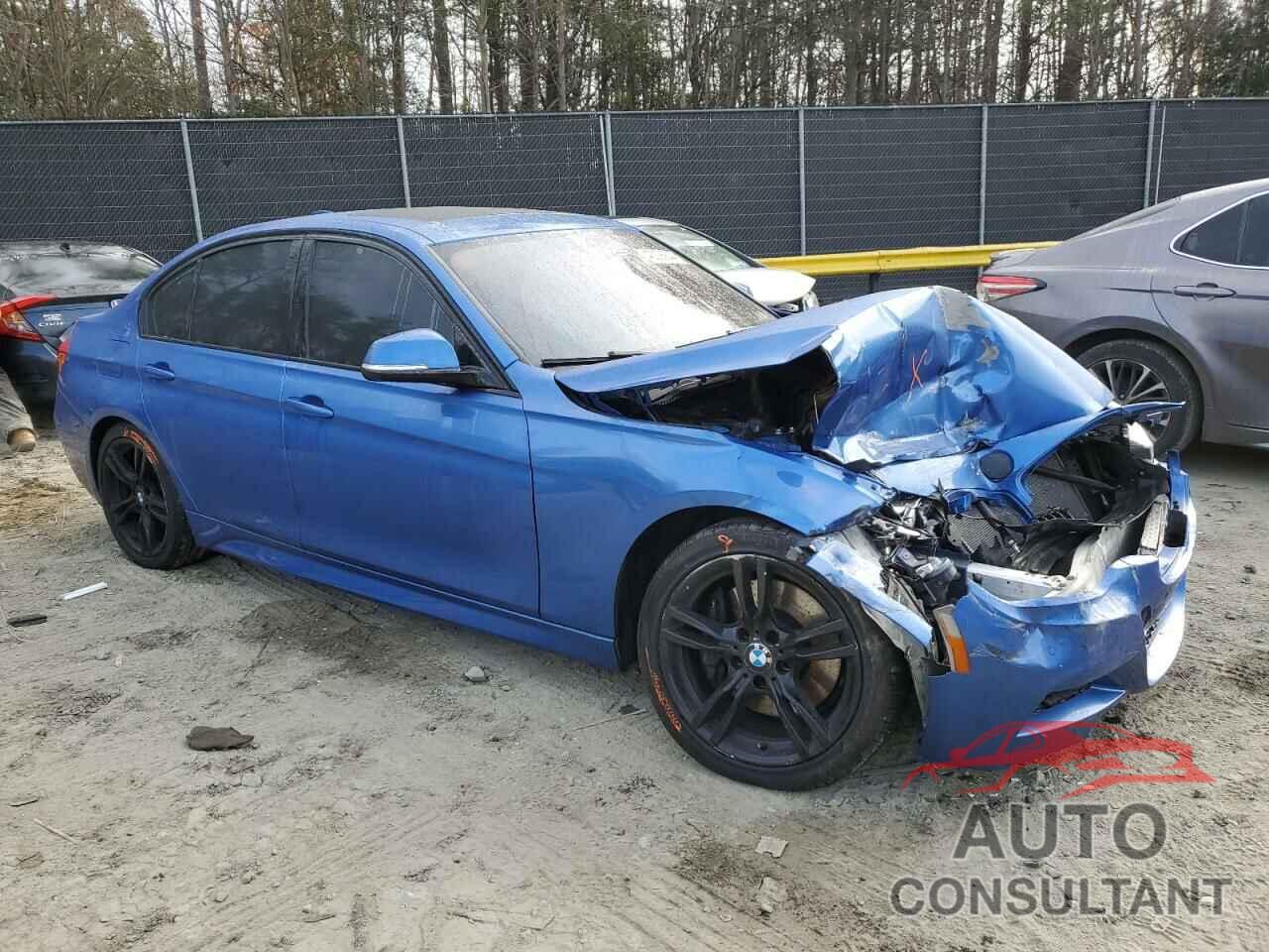 BMW 3 SERIES 2017 - WBA8B9G33HNU56684