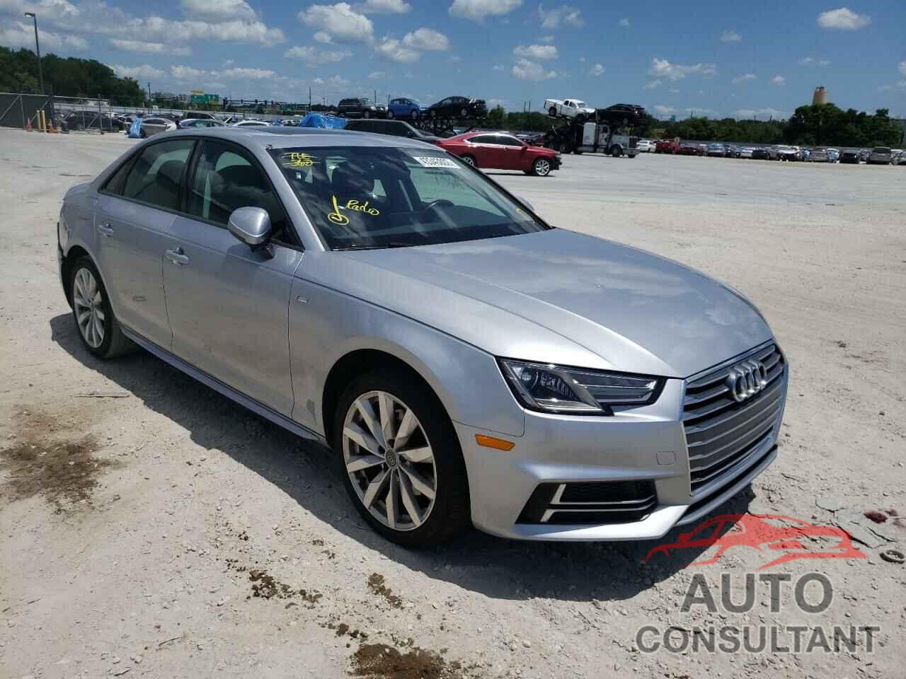 AUDI A4 2018 - WAUKMAF44JA025277