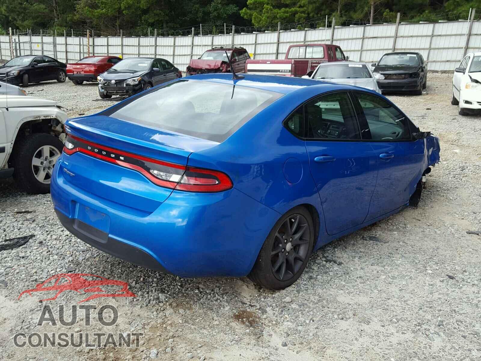 DODGE DART 2016 - 1C3CDFAA5GD592448