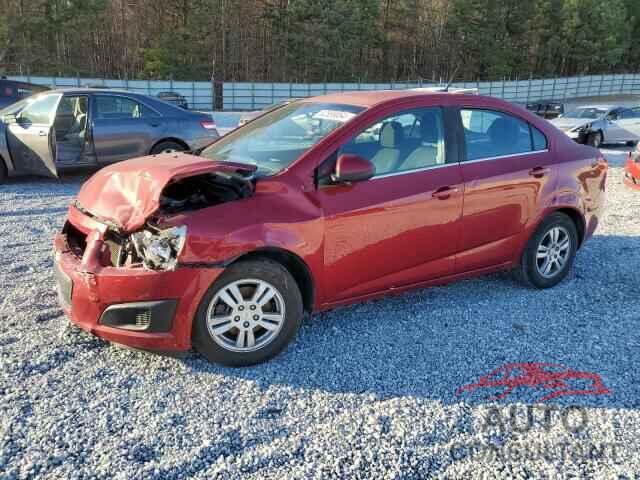 CHEVROLET SONIC 2012 - 1G1JC5SH2C4134591