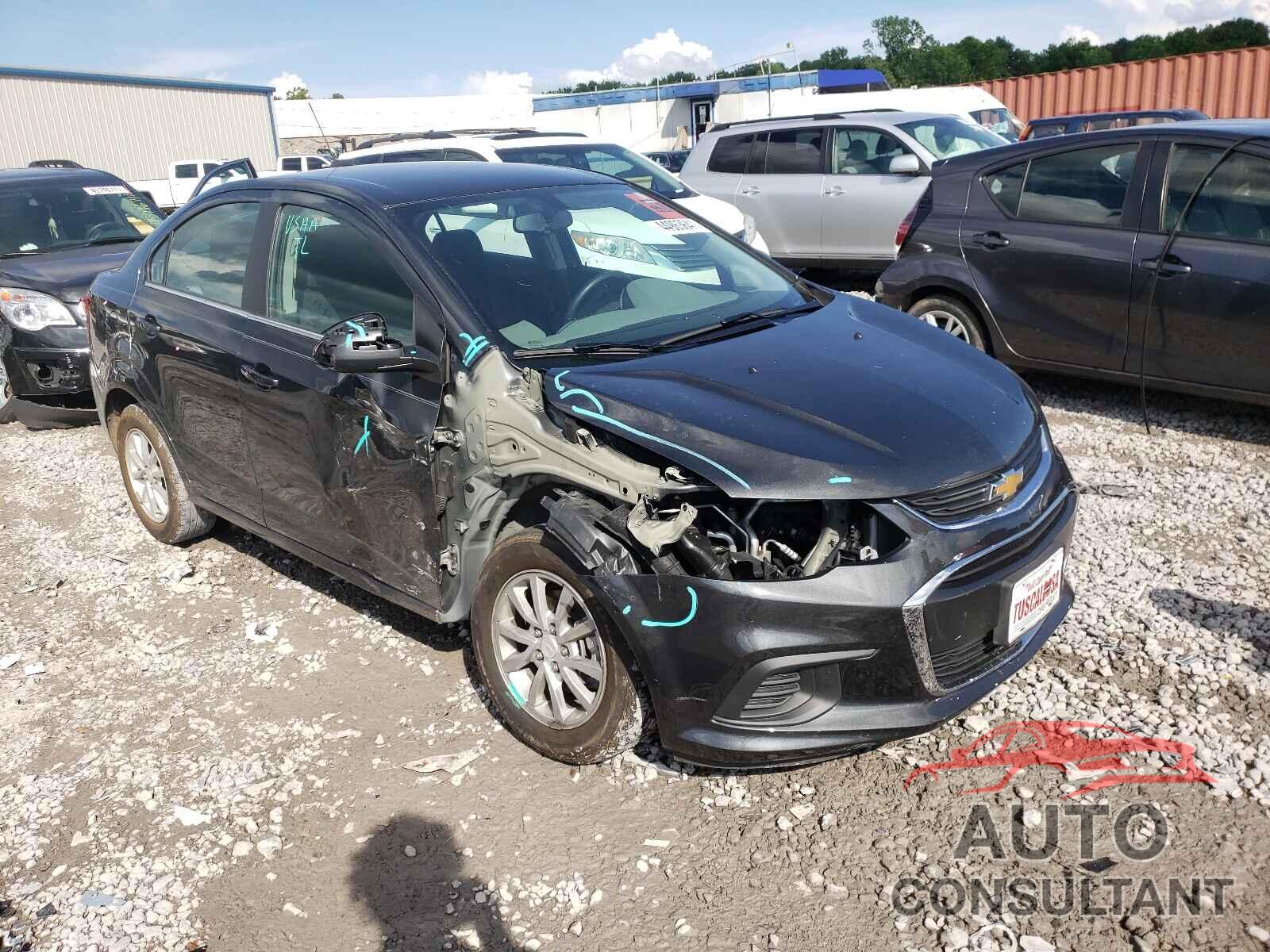 CHEVROLET SONIC 2020 - 1G1JD5SB1L4109321