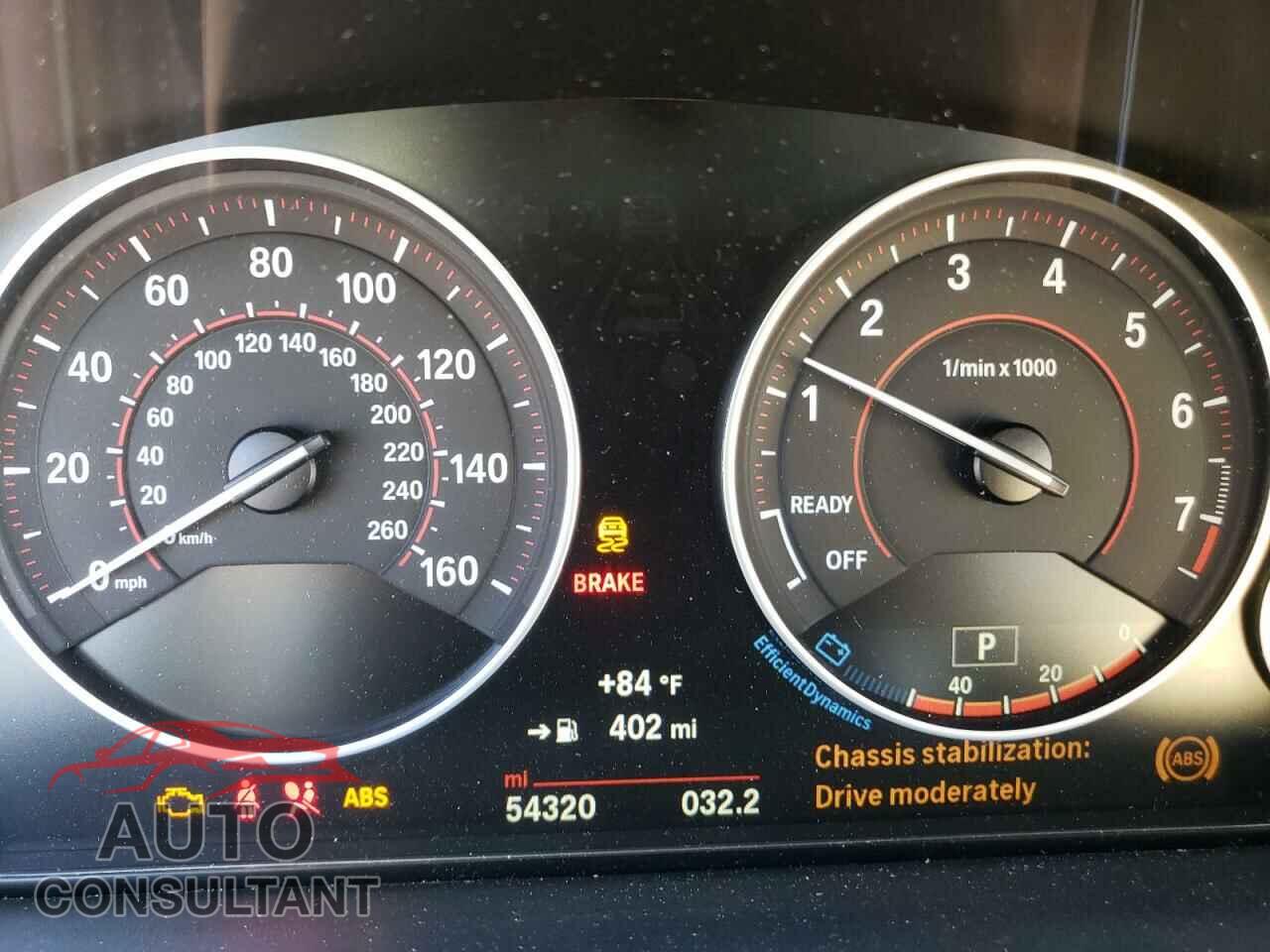 BMW 3 SERIES 2016 - WBA8E9G53GNU29699
