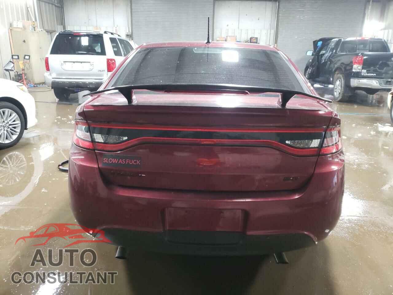 DODGE DART 2015 - 1C3CDFBB6FD336292